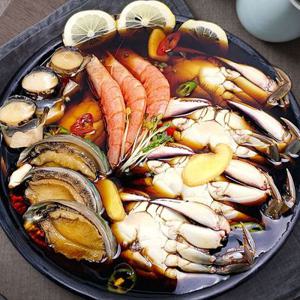 간장게장 모듬장(암꽃게장 5-7마리+전복장+소라장+새우장) 2.3kg