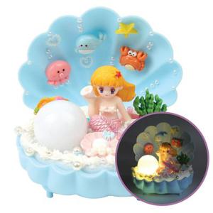 인어공주 진주조개 무드등 DIY 키트 고래파츠 인테리어 소품