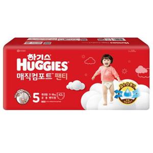 [하기스] 매직팬티형(24) [4-6단계] 공용 [대형 50매/특대형/점보]