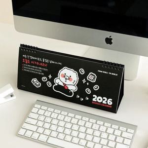 2026 3개월 탁상 달력 가로형 26년 데스크 플래너 카카오프렌즈