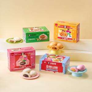 찬바람 불땐 삼립호빵 4가지맛 골고루 호빵네빵 2박스 외 (단팥/야채/피자/고구마)