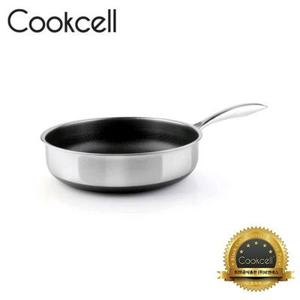 [Cookcell] 쿡셀 통3중 더블 세라믹 코팅 블랙에디션 IH 소테팬 28cm / 품번 : 03028