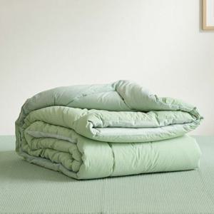 티모네 2 60수 고밀도면 밍크극세사 겨울 차렵이불 퀸(Q) 190x220cm