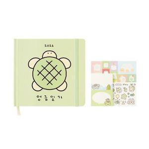 아트박스 2026 엉금일기 다이어리 그린