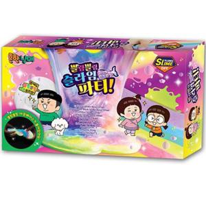 초등생 대용량 흔한남매 빅 슬라임세트 단체선물 누르는