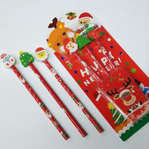 성탄 문구 세트/산타 크리스마스 유치원 초등학생 어린이 단체 선물 다양한 필통 연필 지우개