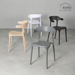[라로퍼니처] [/착불배송] 아멜리 식탁 의자 카페 인테리어 체어 4개