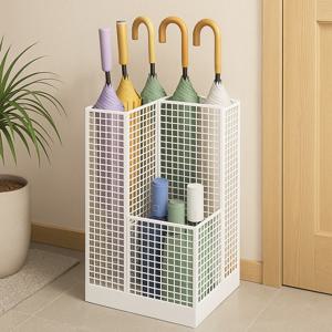 코너 메쉬 우산꽂이 2종 카페 매장 업소용 학원 현관 사무실 우산 거치대 홀더