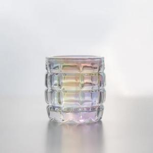 미스틱 오로라 홀로그램 글라스 스퀘어 소주잔(60ml)