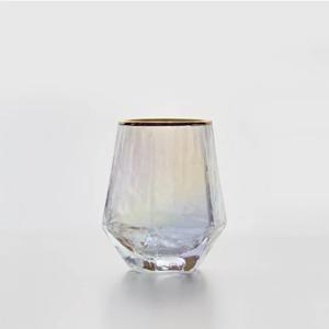 미스틱 오로라 홀로그램 골드 다이아 소주잔 1P (50ml)