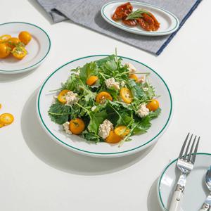 스페인 명품 브랜드 폴바살 파스타 그릇 예쁜 브런치 플레이트 접시L (27cm)