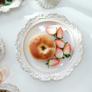 엔틱 바로크 빈티지 플레이팅 접시 수입 그릇 시리즈 디너 플레이트 (27cm)