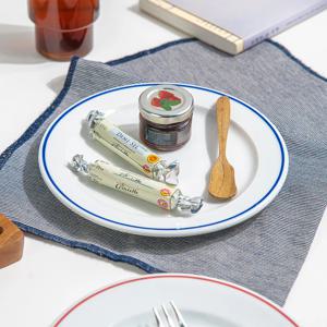 스페인 명품그릇 폴바살 파스타 그릇 예쁜 브런치 플레이트 블루 접시 Mini (14cm)