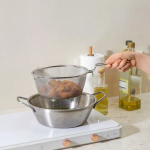 걸어서 사용하는 고리형 스텐 면건지기_18CM