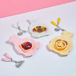 타볼라타 빈티지 곰돌이 플레이트 샐러드 디저트접시  3colors
