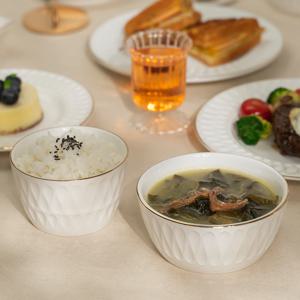 골드라인 골드림 엔틱 파이 테이블웨어 국그릇 대접 (12.5cm)