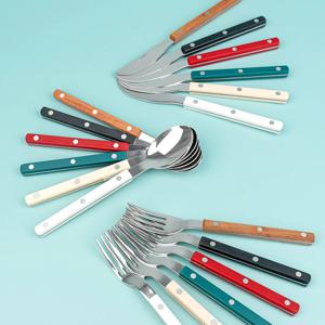 카미노 클래식 모던 매트 커트러리 4인세트 (스푼+포크+나이프) 총12P