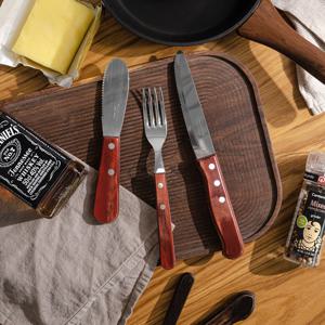 트라몬티나 폴리우드 커트러리 점보퀸 3P세트 (2color)