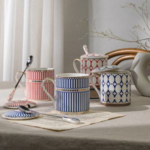 로얄 클래식 유럽풍 골드 머그컵 세트 (선물 포장)