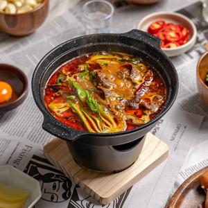 *혼자산다 *수진 미니 화로 1인용 고기 구이 스키야키 팬 풀세트