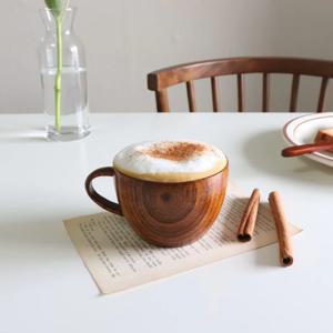 모쿠 우드 머그컵 / 예쁜 커피잔