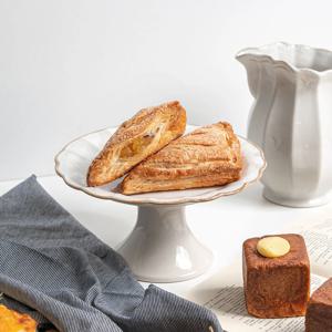 올리바 화이트 빈티지 케이크스탠드 (23cm)