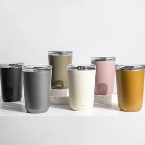 투고 플러그 뚜껑 보온 보냉 스텐 텀블러 360ml (6 color)