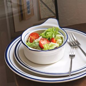 뉴욕 킹스인 라인 원형 그라탕 양손 스프볼 (20cm, 4 color)