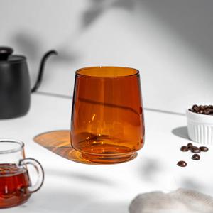 세피아 엠버 내열 글라스 유리 텀블러 (370ml)