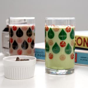 [1+1] 서울우유 레트로 유리컵 일자 레트로 (315ml)