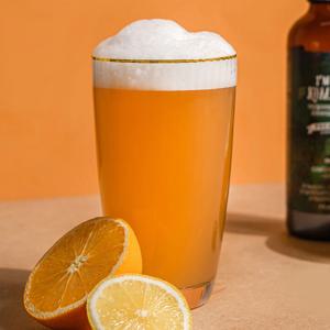 [1+1] 골드림 플리츠 유리컵 비어 글라스 (600ml)