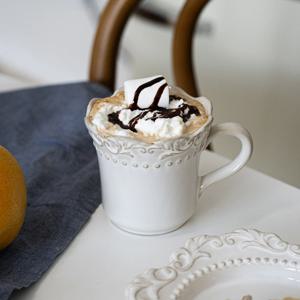 엔틱 바로크 빈티지 플레이팅 접시 수입 그릇 시리즈 머그컵 (300ml)