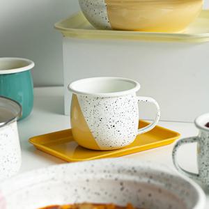 아르딘 에센셜 홈카페 법랑 머그컵 머그잔 (400ml)