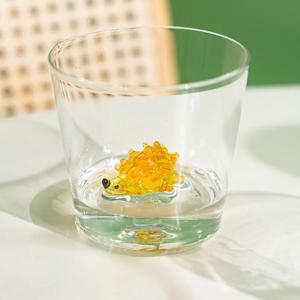 애니멀팜 글라스 고슴도치 400ml