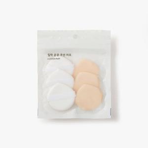 밀착 윤광 쿠션퍼프 6P
