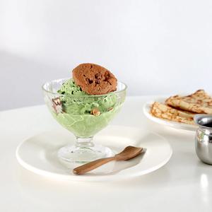 홈카페 크리스탈 유리컵 아이스크림볼 예쁜 고블렛잔