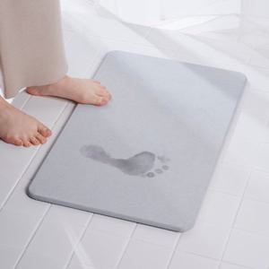 미끄럼 방지 규조토 발매트_60x39cm_그레이