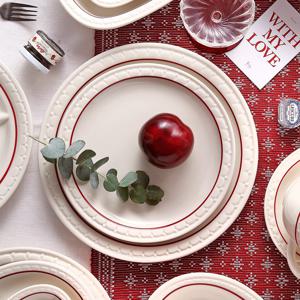 시라쿠스 쉐난고 카디날 레트로 플레이트 원형접시 L 21.3cm