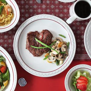 시라쿠스 쉐난고 카디날 레트로 플레이트 원형접시 XXL 26.4cm