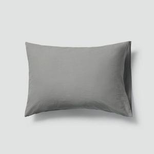 코튼 워싱 피그먼트 베개커버_70x50cm_그레이