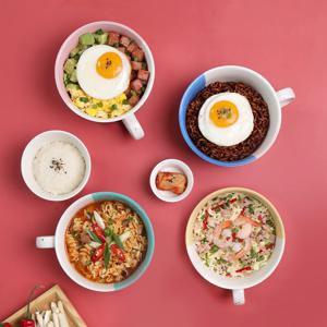 아르딘 에센셜 전자레인지 조리 밀폐 라면기 600ml (4 color)