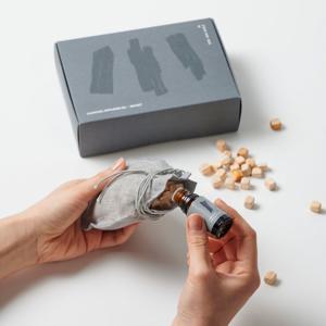 한국의 향 자주 숯 디퓨징 오일 향낭 세트