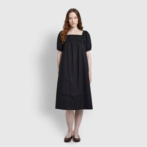 여 아일렛 반팔 파자마 원피스 (2 colors)