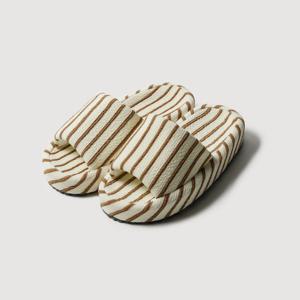 메모리폼 핀스트라이프 거실화_M_아이보리