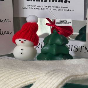 미니 눈사람 트리 캔들 크리스마스 코튼블라썸 답례품