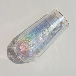 미스틱 골드 홀로그램 오로라 유리컵 하이볼 (450ml)