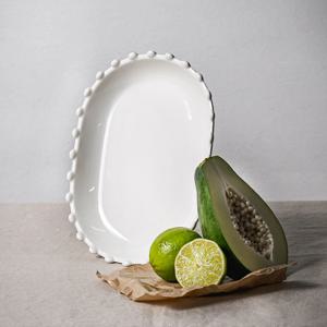 로얄애덜리 스노우 와이드 접시