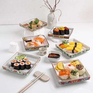 일본 정사각 회접시 나눔접시 7type