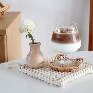 나비 라탄 코스터