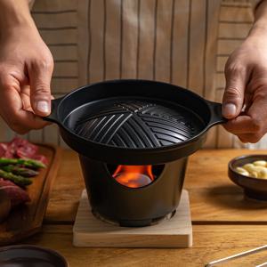 *혼자산다 *수진 미니 화로 1인 고기 구이판 '화로 세트'